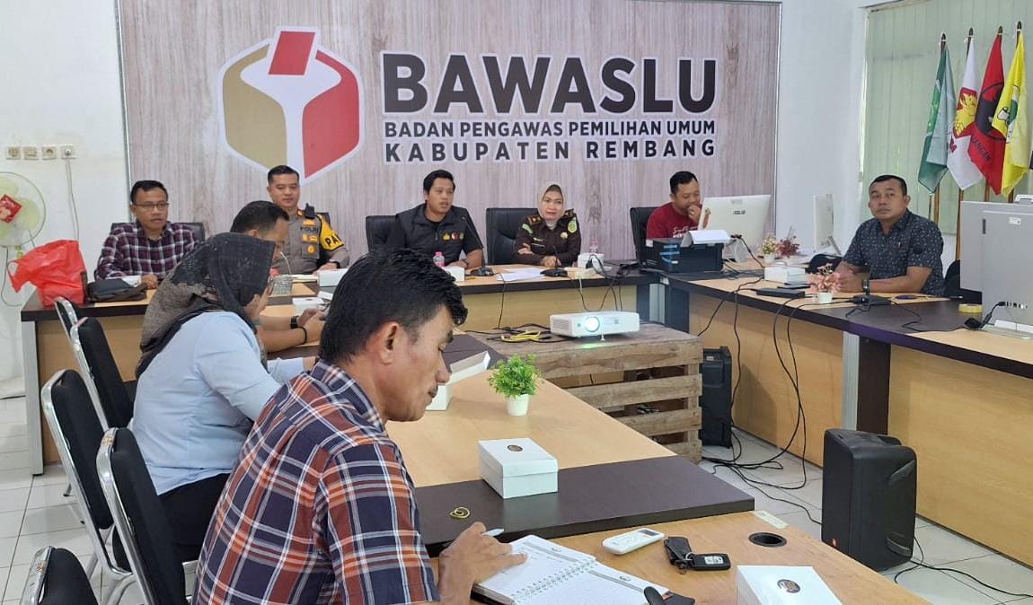 Rapat Koordinasi Sentra Gakkumdu Kabupaten Rembang