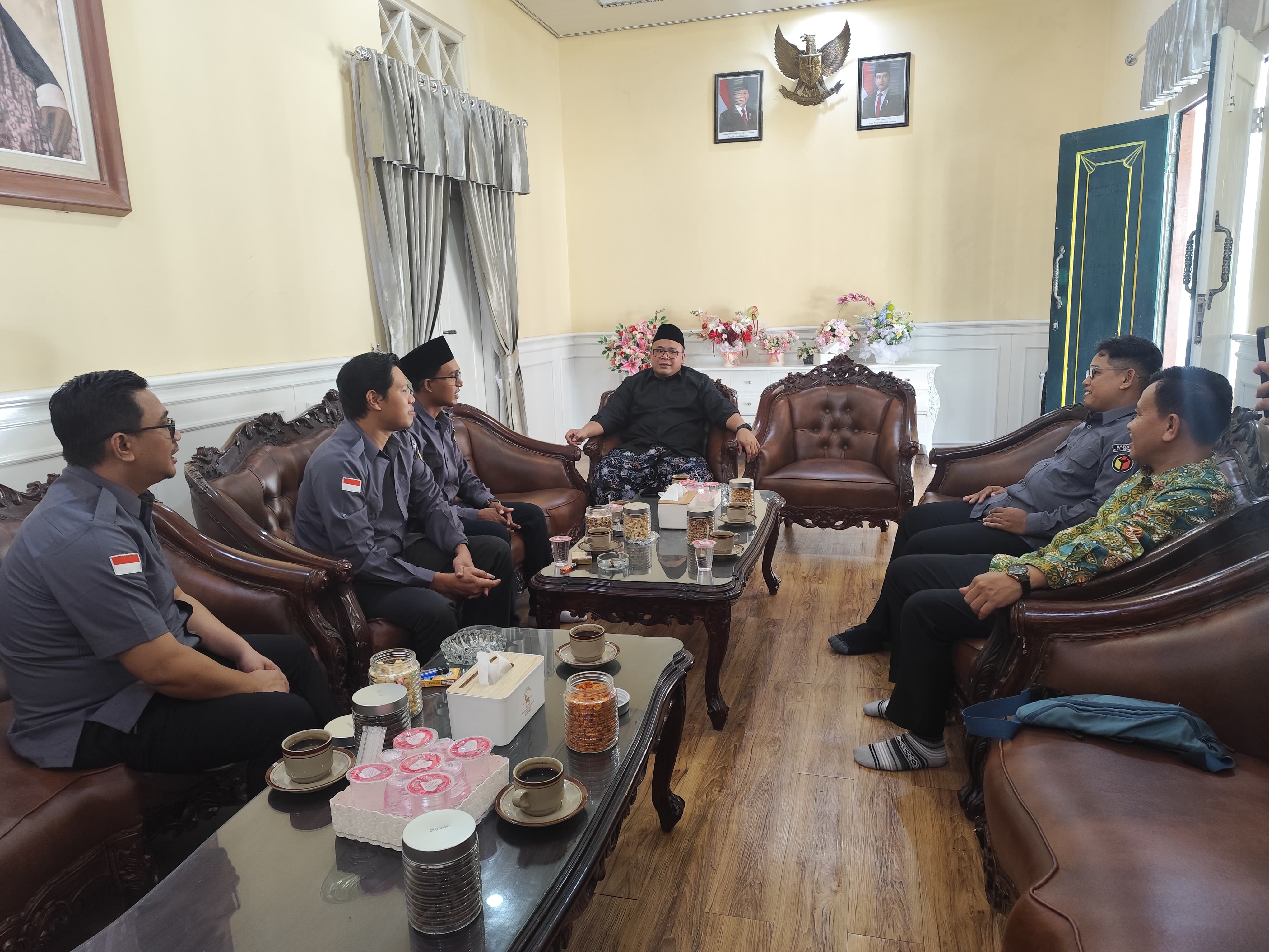 Kunjungan ke Wabup