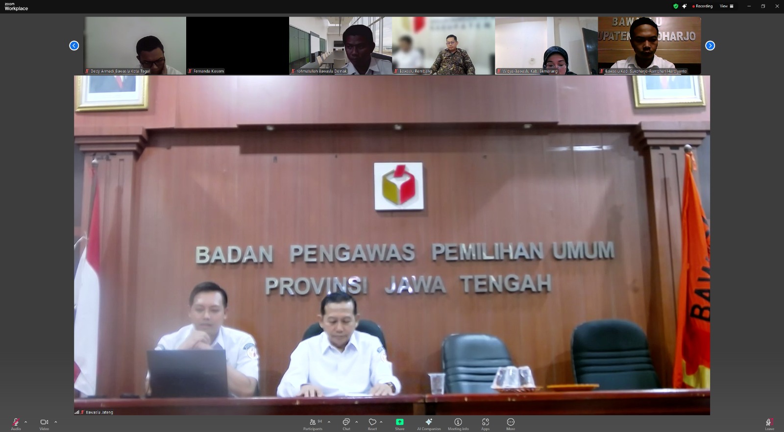 SC ZOOM EVALUASI KEHUMASAN