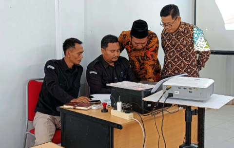 penyerahan temuan hasil pengawasan uji petik