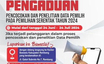 poster posko kawal hak pilih