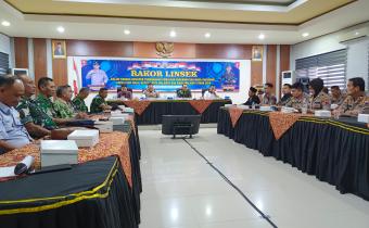 Rapat Koordinasi Lintas Sektoral dalam rangka kesiapan pengamanan pemilihan Gubernur dan Wakil Gubernur, Bupati dan Wakil Bupati serta Walikota dan Wakil Walikota Tahun 2024