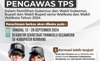 Poster pengumuman PTPS